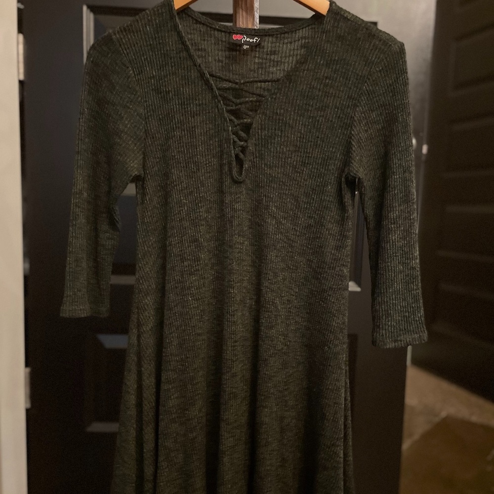 Soft Green Flowy Dress